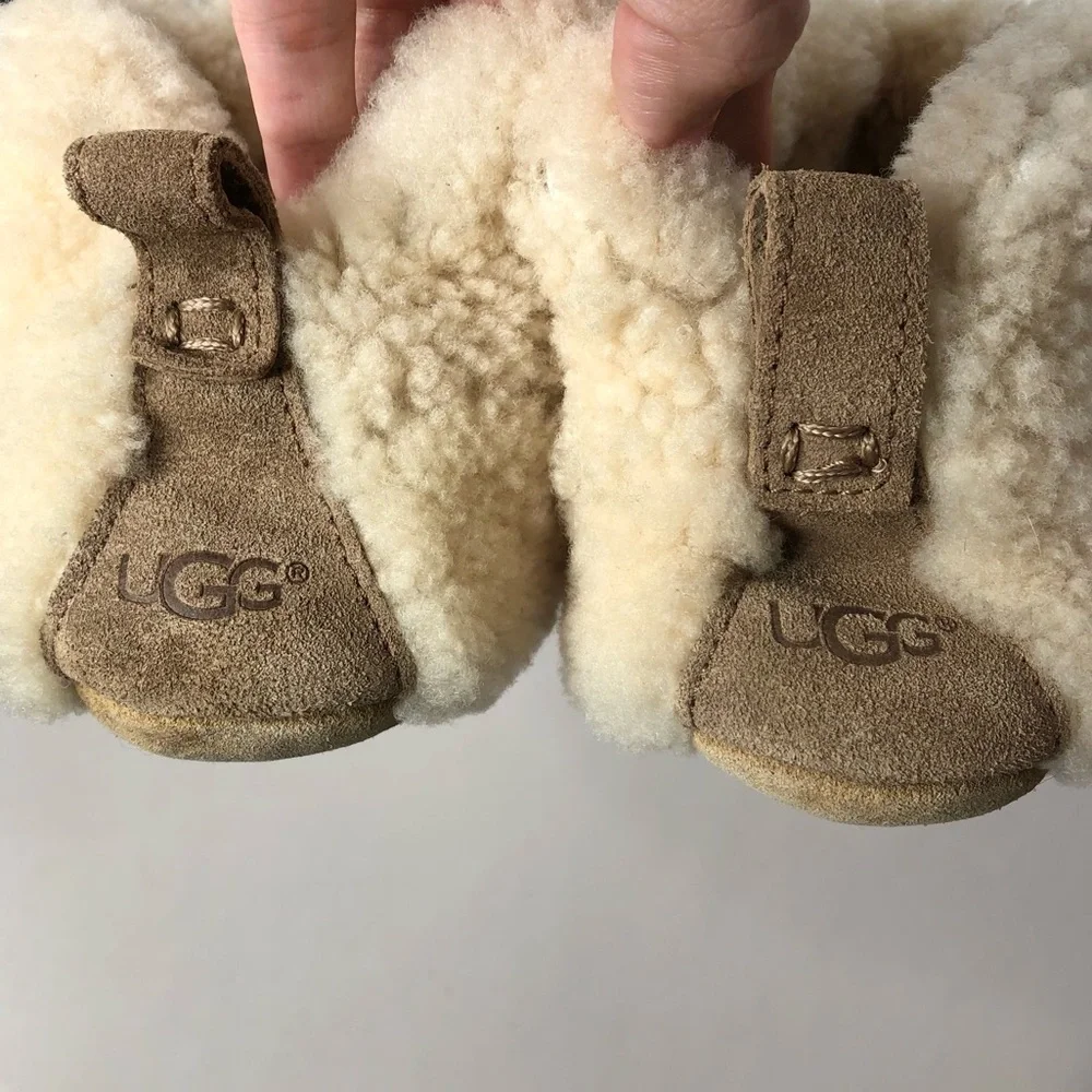UGG Shearling Sherpa Bootie Winter Slippers